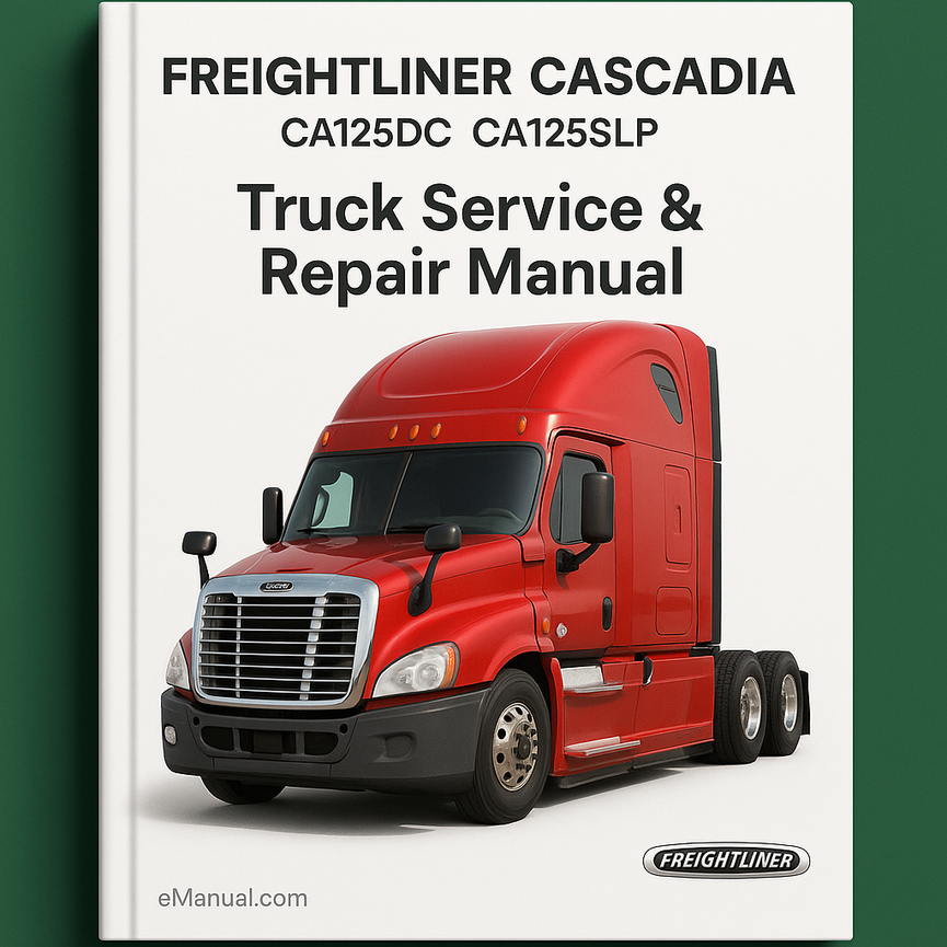 FREIGHTLINER CASCADIA (CA125DC CA125SLP) TruckS Service Repair Manual