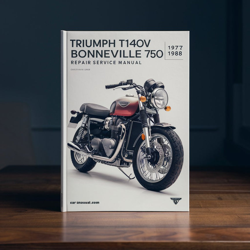 Triumph T140V Bonneville 750 1973-1988 Repair Service Manual PDF Download