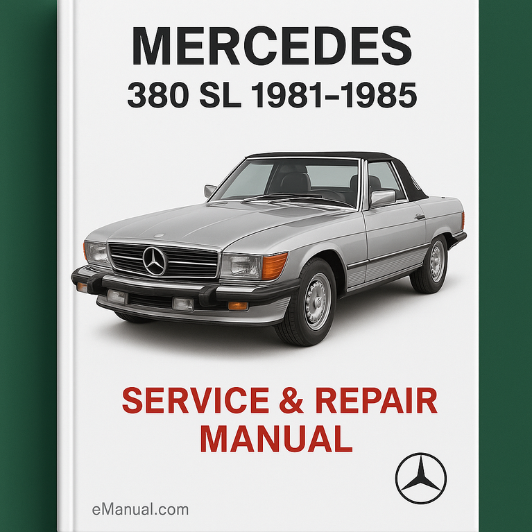 Mercedes 380 SL 1981-1985 Service Repair Manual