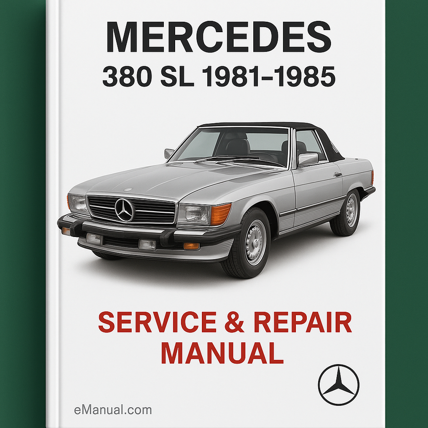 Mercedes 380 SL 1981-1985 Service Repair Manual
