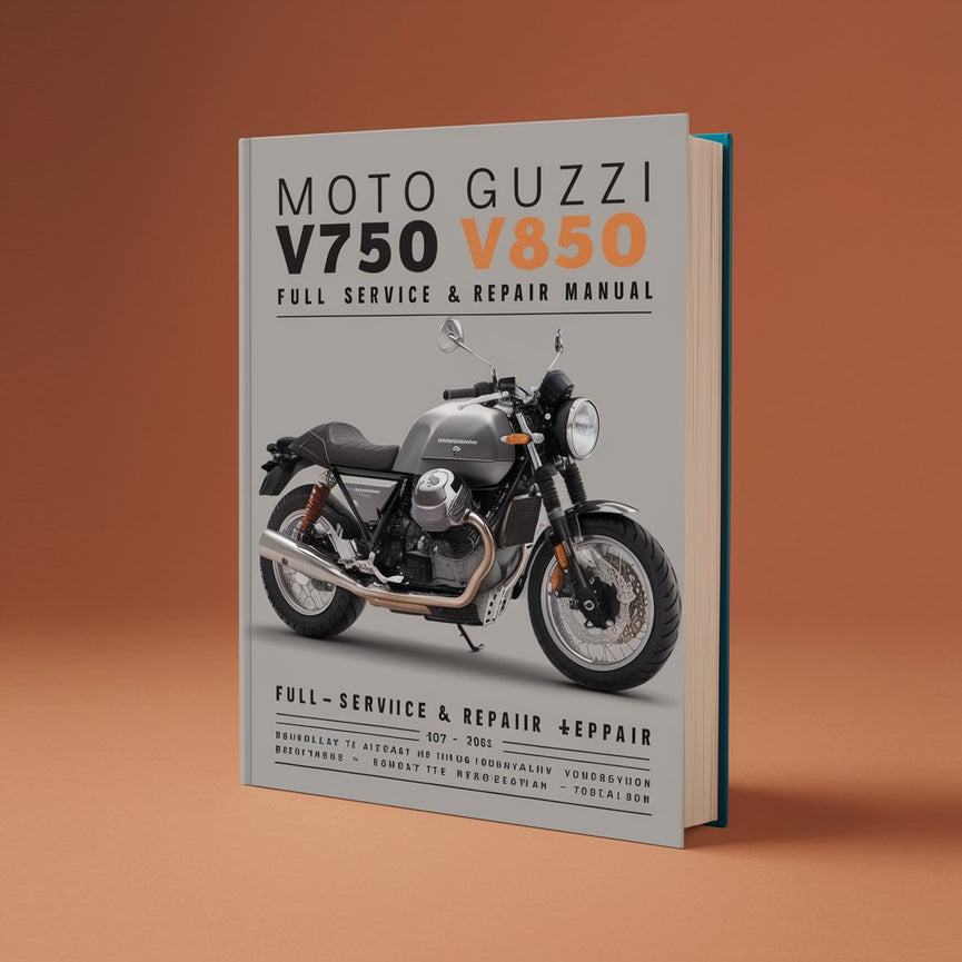 MOTO GUZZI V7 V750 V850 Vollständiges Service- und Reparaturhandbuch