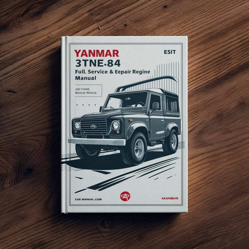 YANMAR 3TNE84 3TNE88 4TNE82 Engine Full Service & Repair Manual PDF Download