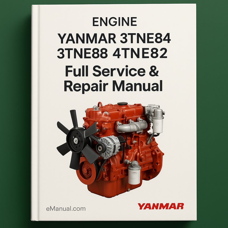 YANMAR 3TNE84 3TNE88 4TNE82 Engine Full Service & Repair Manual