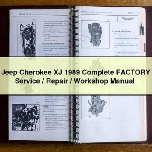 Jeep Cherokee XJ 1989 Complete Factory Service / Repair / Workshop Manual PDF Download