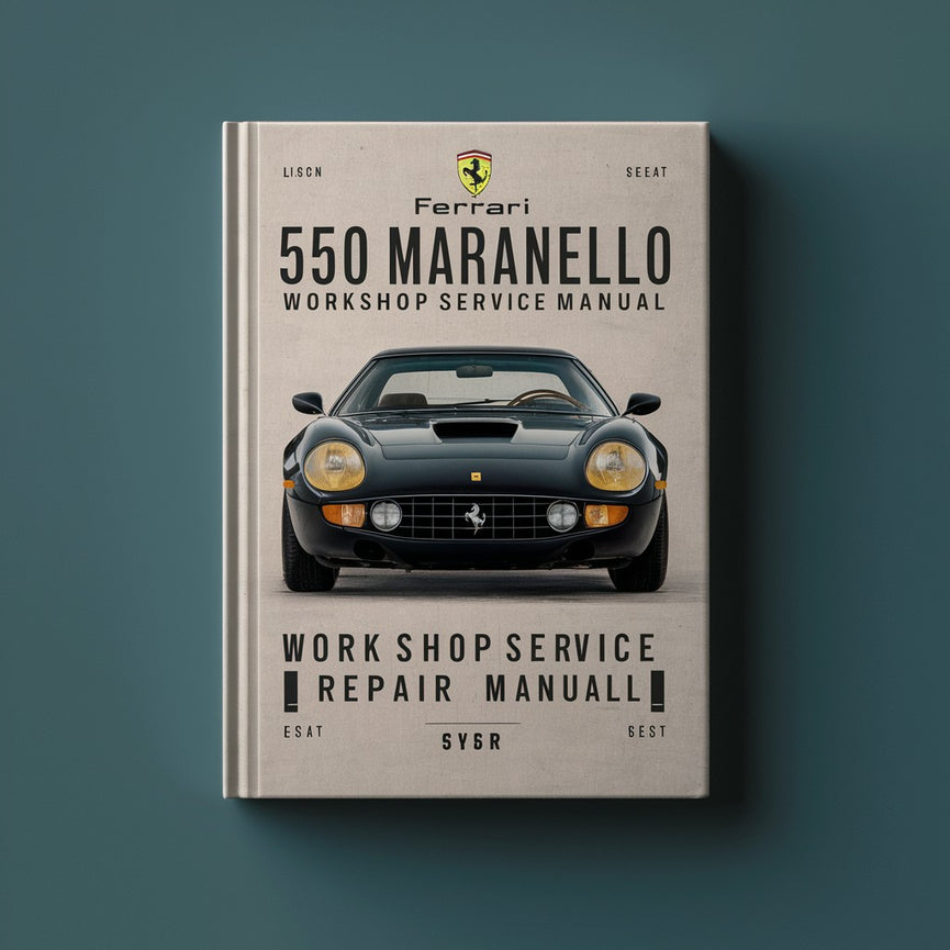 Manual de reparación del servicio de taller Ferrari 550 Maranello