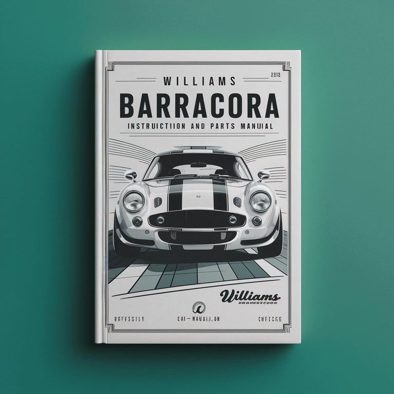 Williams Barracora instruction and parts Manual PDF Download