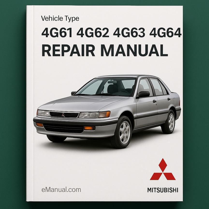 Mitsubushi 4G61 4G62 4G63 4G64 Repair Manual
