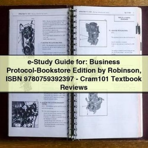 e-Study Guide for: Business Protocol-Bookstore Edition by Robinson ISBN 9780759392397 - Cram101 Textbook Reviews