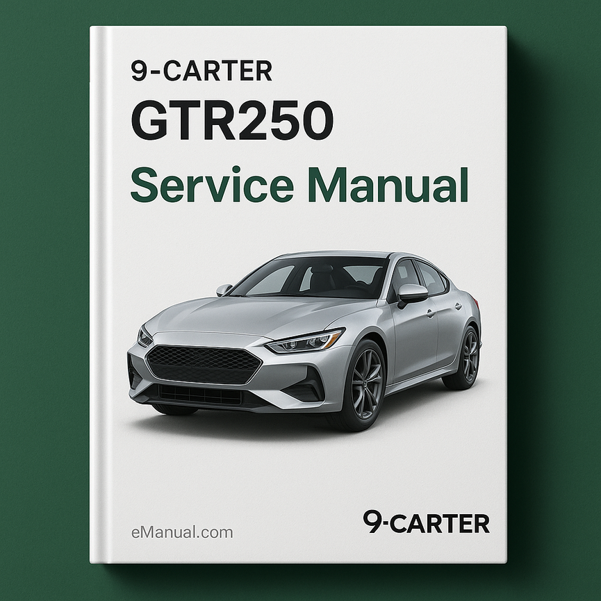 9-Carter Service Manuals GTR250