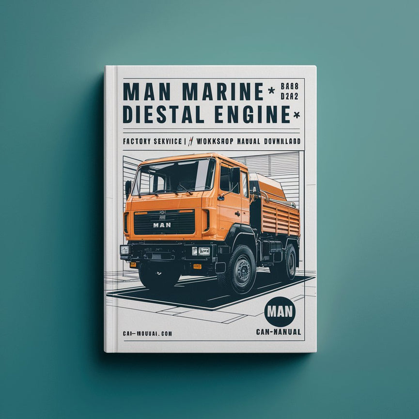 MAN Marine Diesel Engine D2848 D2840 D2842  Factory Service/Repair/ Workshop Manual Download(D 2848 D 2840 D 2842) PDF
