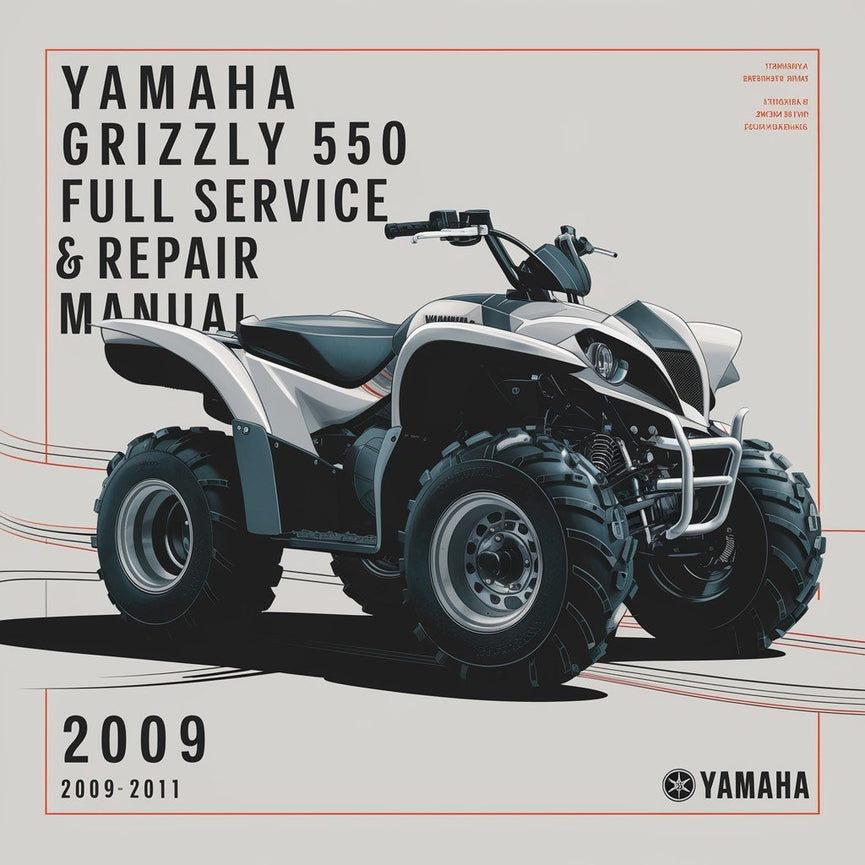 Yamaha GRIZZLY 550 700 Full Service & Repair Manual 2009-2011