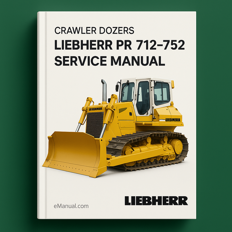 Liebherr PR 712-752 Crawler Dozers Service Manual