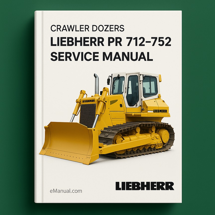 Liebherr PR 712-752 Crawler Dozers Service Manual