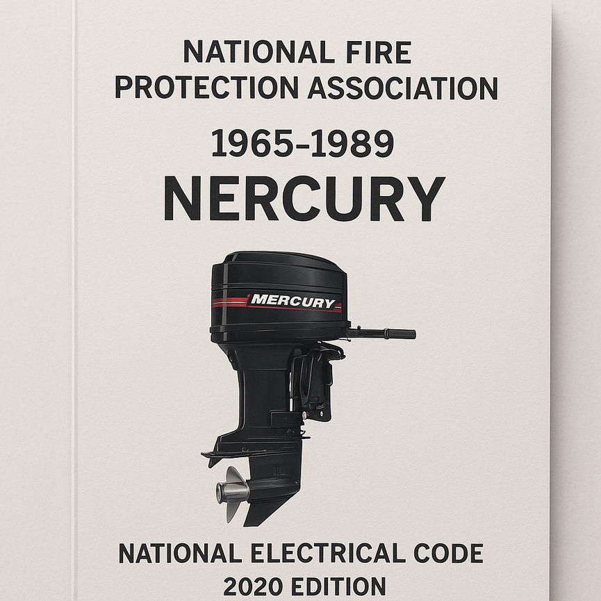 1965-1989 Mercury Outboard Engine 2HP-40HP* Factory Service / Repair/ Workshop Manual Instant Download PDF