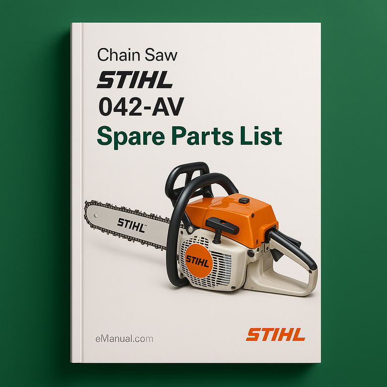 STIHL Chain Saw 042-AV Spare Parts List