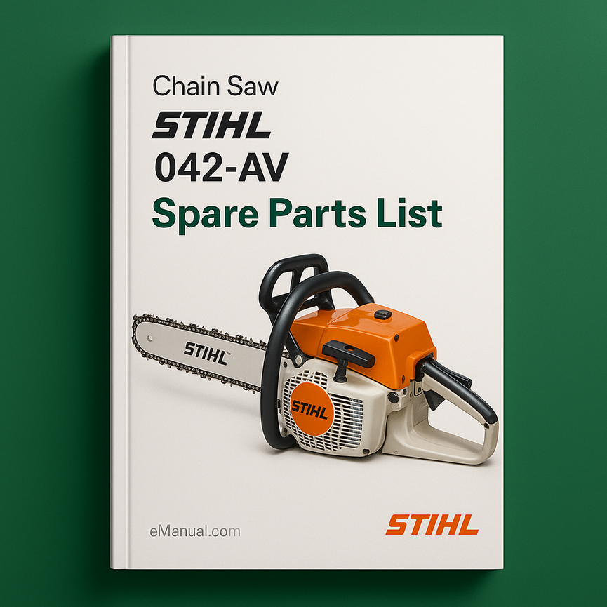 STIHL Chain Saw 042-AV Spare Parts List