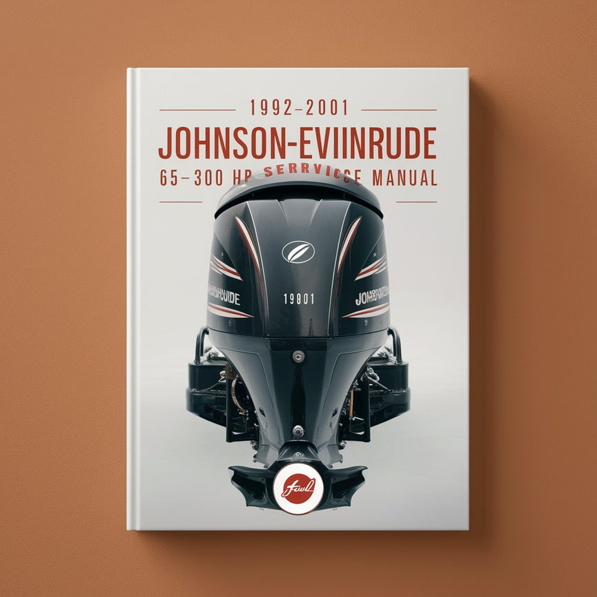 1992-2001 JOHNSON-EVINRUDE 65-300 HP Service Repair Manual