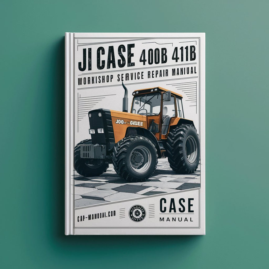 JI Case 400B 410B 411B Tractors Workshop Service Shop Repair Manual-PDF
