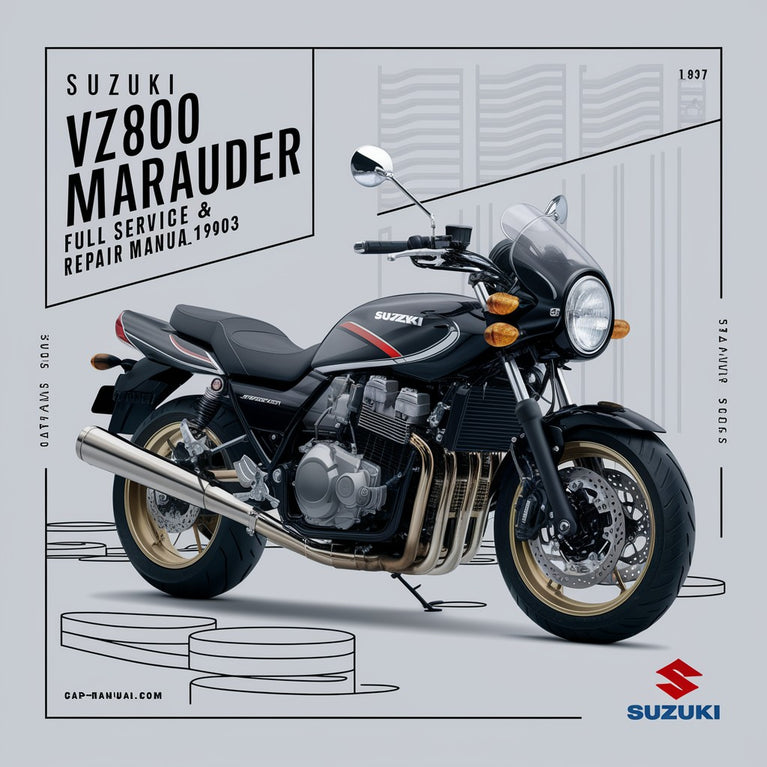 Suzuki VZ800 MARAUDER Full Service & Repair Manual 1997-2003