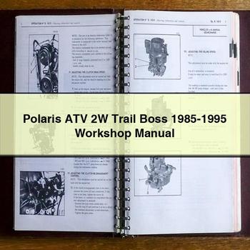 Polaris ATV 2W Trail Boss 1985-1995 Workshop Manual