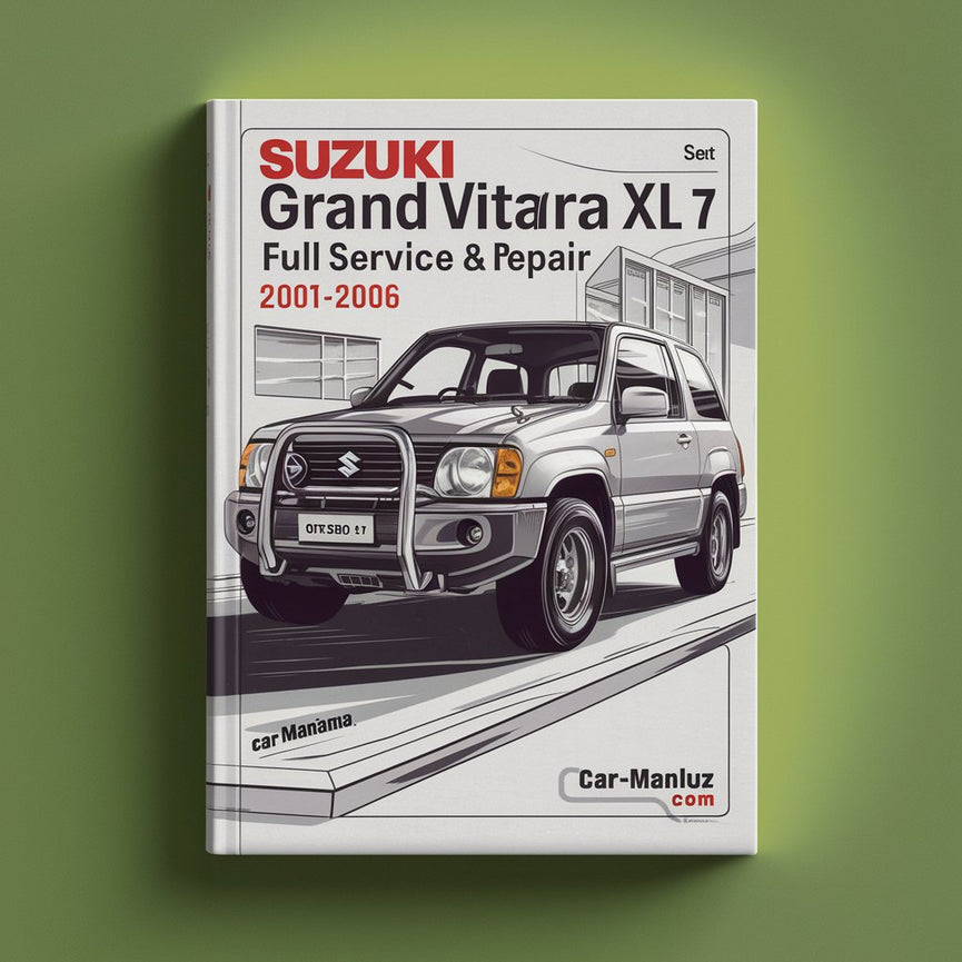 Suzuki Grand Vitara Grand Vitara XL 7 Kompletter Service und Reparatur 2001-2006