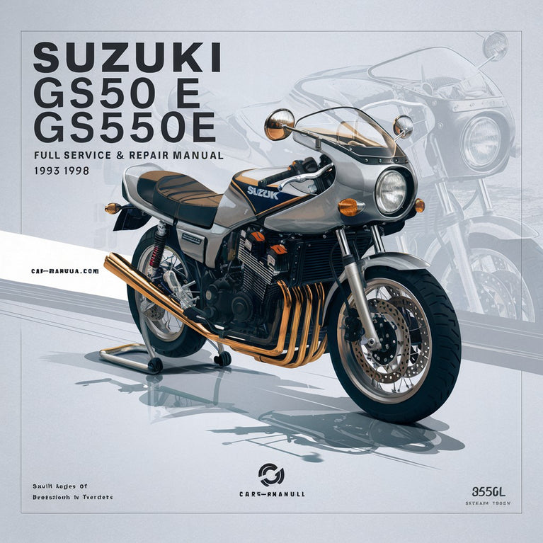 Suzuki GS550 GS550E GS550ES GS550L Full Service & Repair Manual 1983-1986