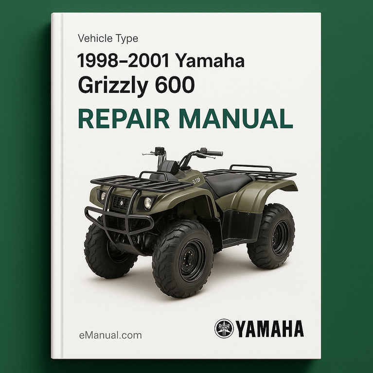 1998-2001 Yamaha Grizzly 600 Repair Manual