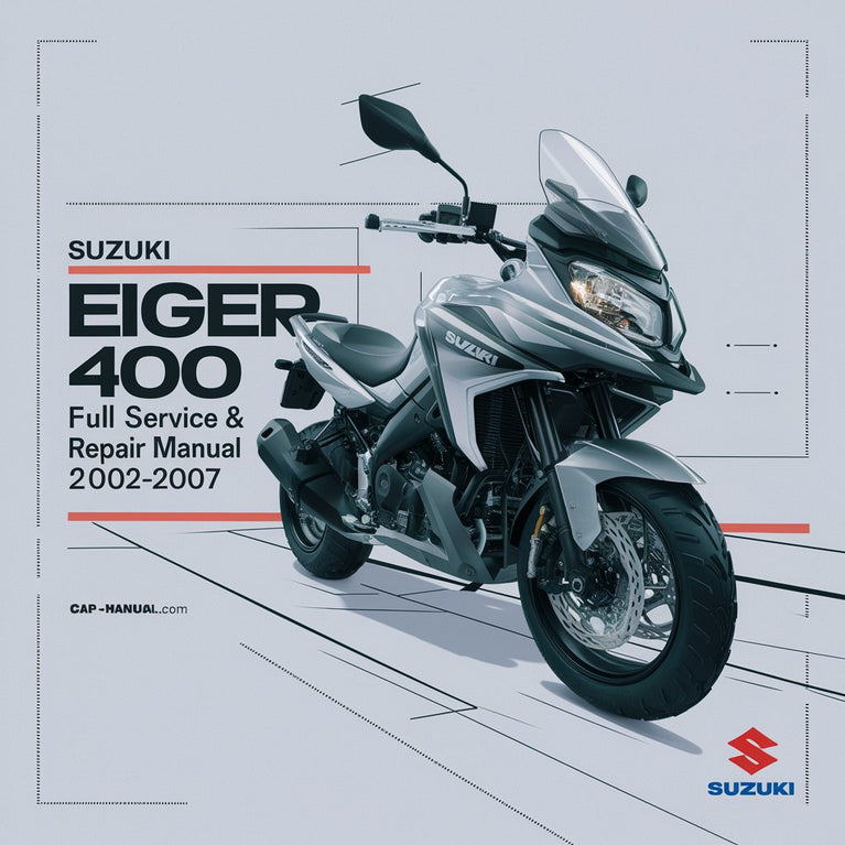 Suzuki EIGER 400 ATV Full Service & Repair Manual 2002-2007