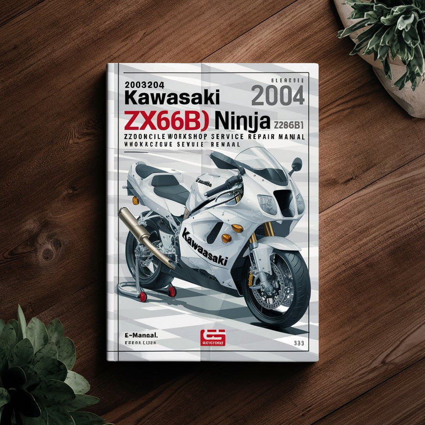 2003-2004 Kawasaki Zx6R(R) Ninja ZX636B1 ZX600K1 Motorcycle Workshop Service Repair Manual