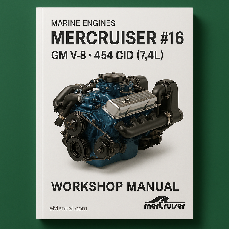 Mercruiser #16-Marine Engines-GM V-8-454 CID (7.4L)