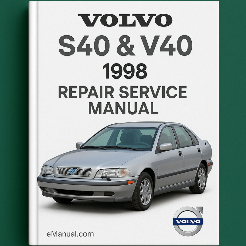 Volvo S40 & V40 1998 Repair Service Manual