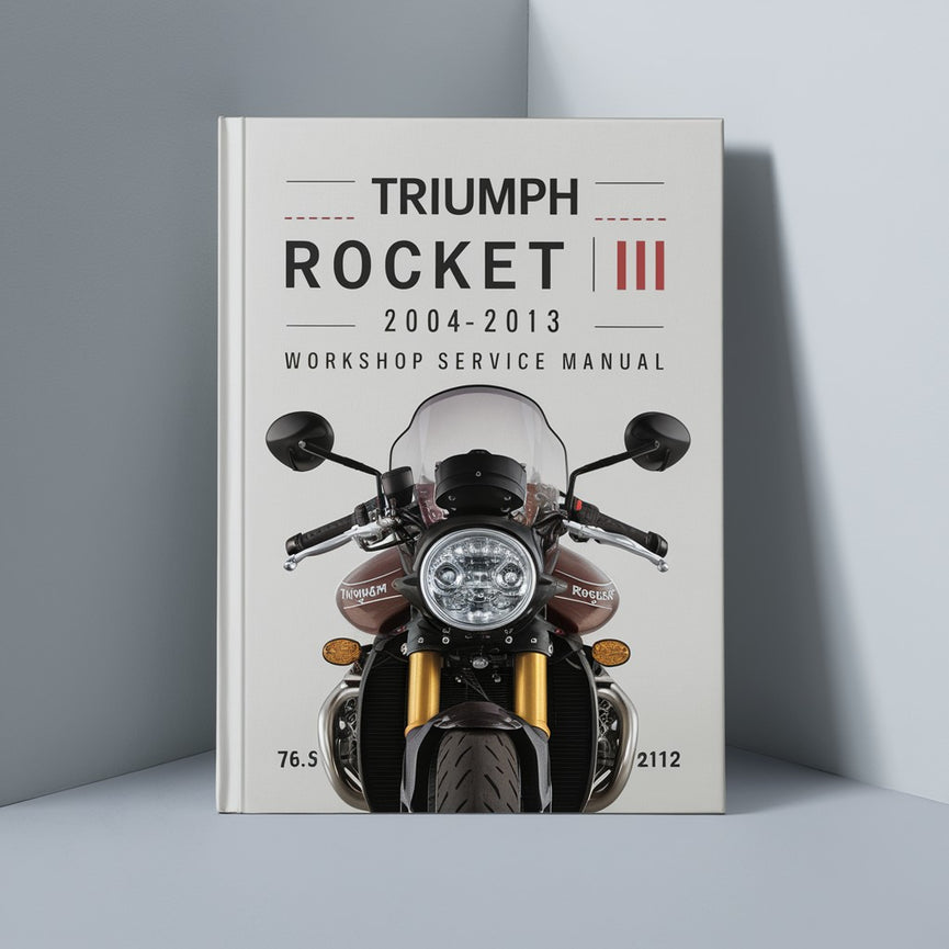 Triumph Rocket 3 III 2004-2013 Manual de servicio taller