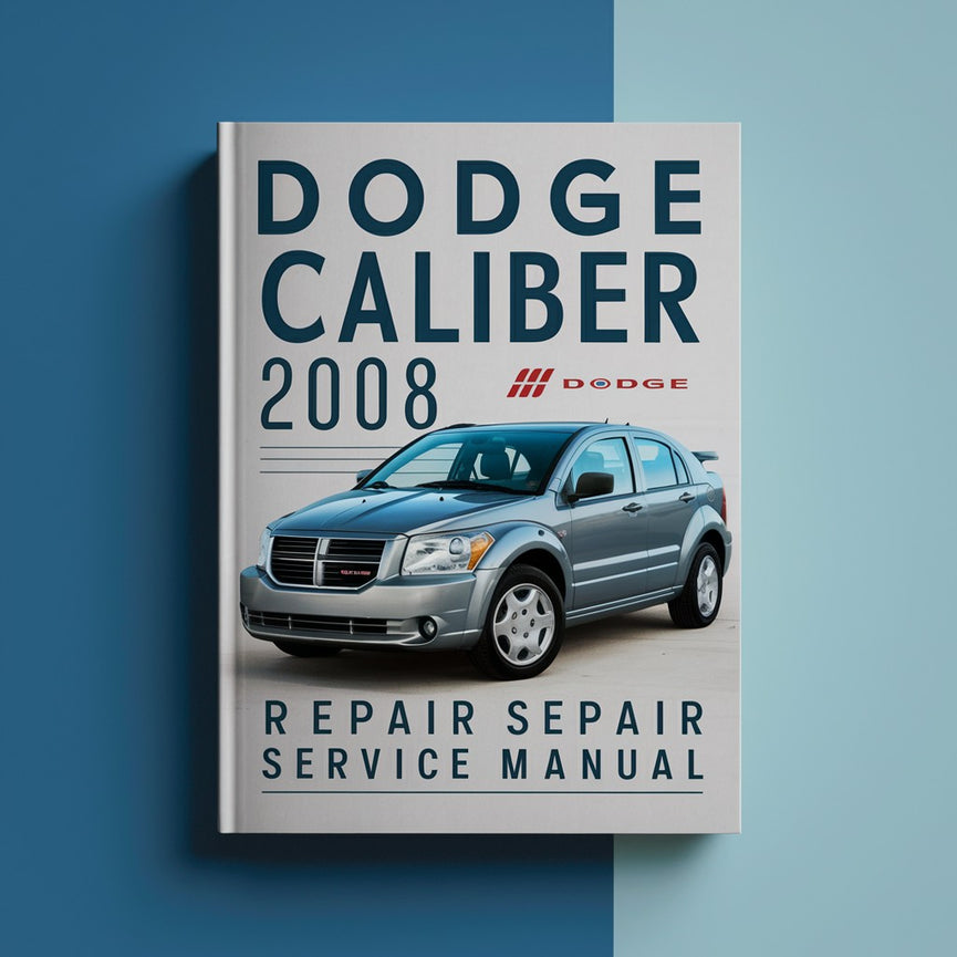 Dodge Caliber 2008 Manual de servicio de reparación