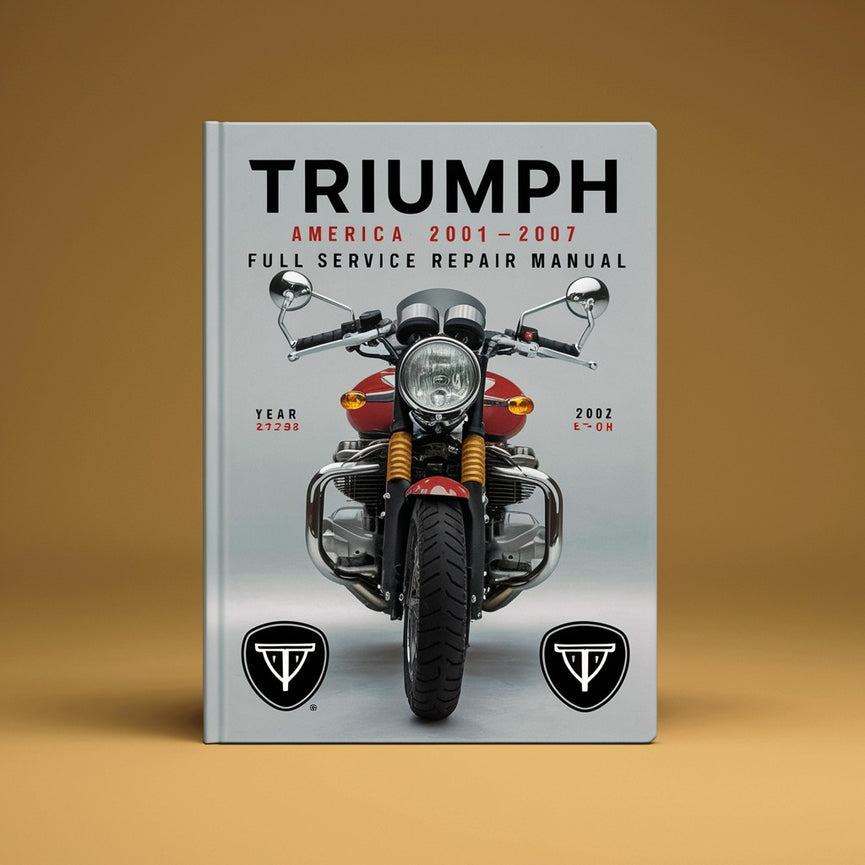 Triumph America 2001-2007 Full Service Repair Manual