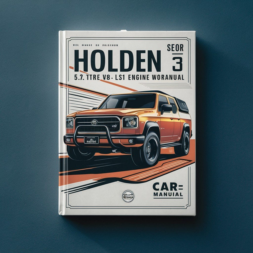 Holden GEN 3 5.7 litre V8 LS1 Engine Workshop Manual PDF Download