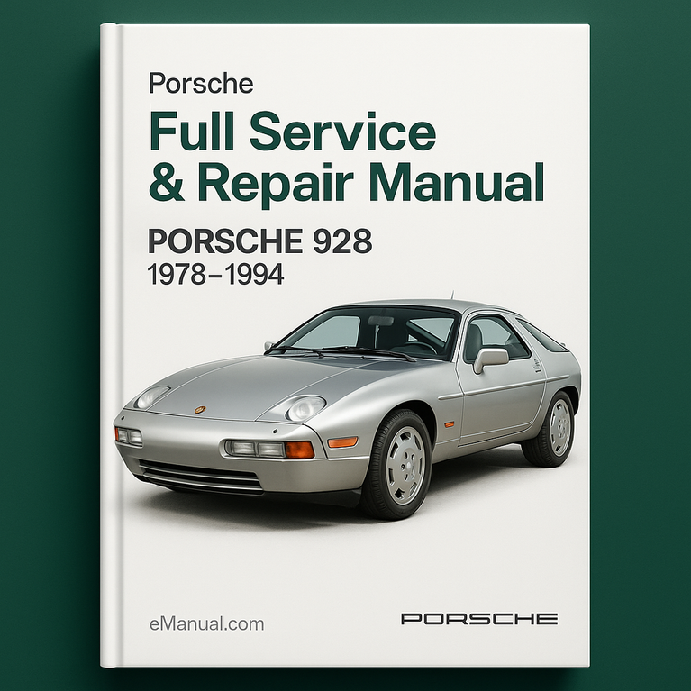 Porsche 928 1978-1994 Full Service Repair Manual