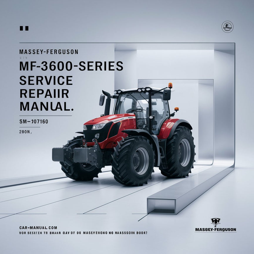 Massey-Ferguson-MF3600-Series-SM-07160 Manual de reparación de servicio Descargar PDF