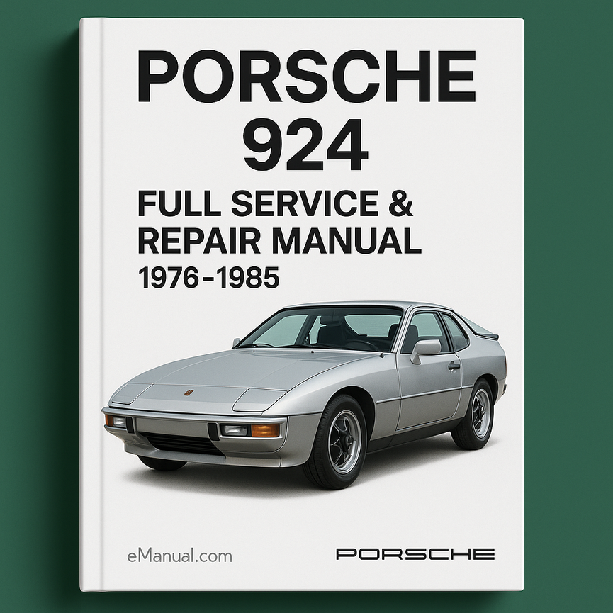 PORSCHE 924 Full Service & Repair Manual 1976-1985