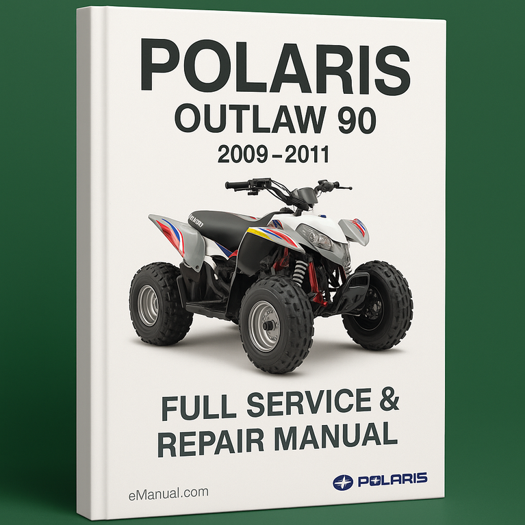 POLARIS OUTLAW 90 ATV Full Service & Repair Manual 2009-2011