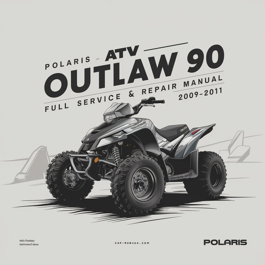 POLARIS OUTLAW 90 ATV Full Service & Repair Manual 2009-2011