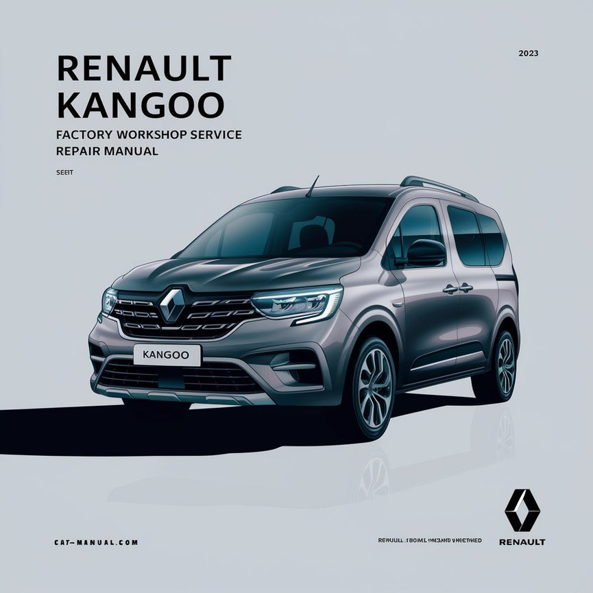 Renault KANGOO Factory Workshop Service Repair Manual PDF Download