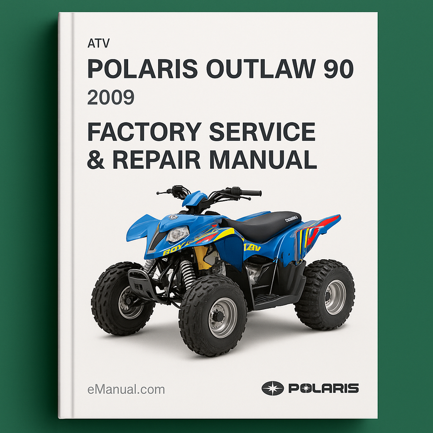 Polaris Outlaw 90 2009 Factory Service Repair Manual