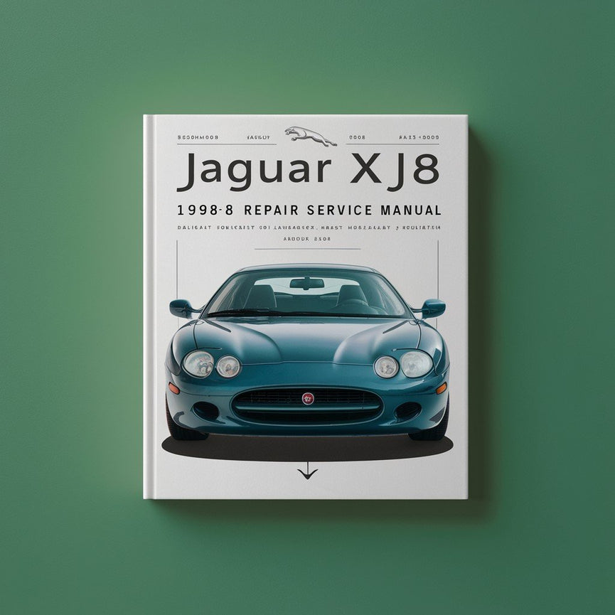 JAGUAR XJ8 1998-2003 Workshop Repair Service Manual PDF Download