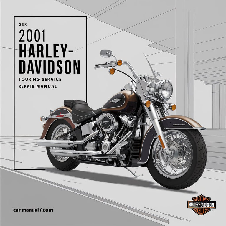 2001 Harley-Davidson Touring Service Repair Manual SET FLHR FLHT FLTR Electra Glide Road King Ultra Glide Road Glide Screamin Eagle