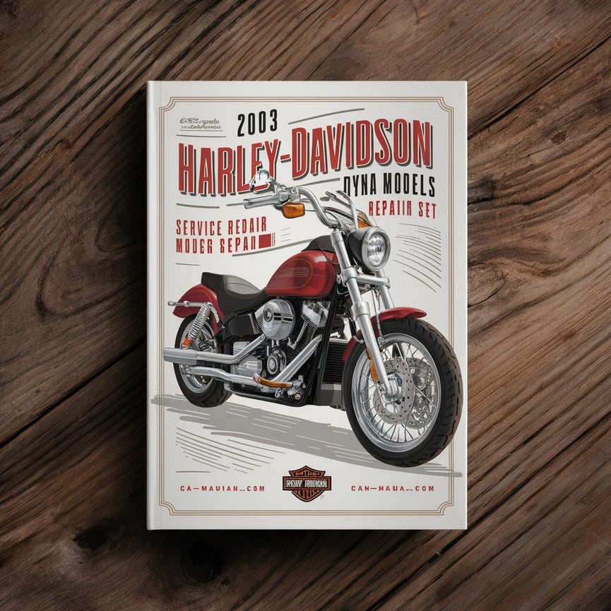 2003 Harley-Davidson Dyna FXD Models Service Repair Manual SET Wide Glide Low Rider Super Glide Sport T-Sport PDF Download