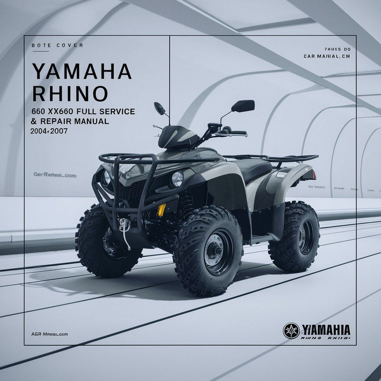 Yamaha RHINO 660 YXR660 ATV Full Service & Repair Manual 2004-2007