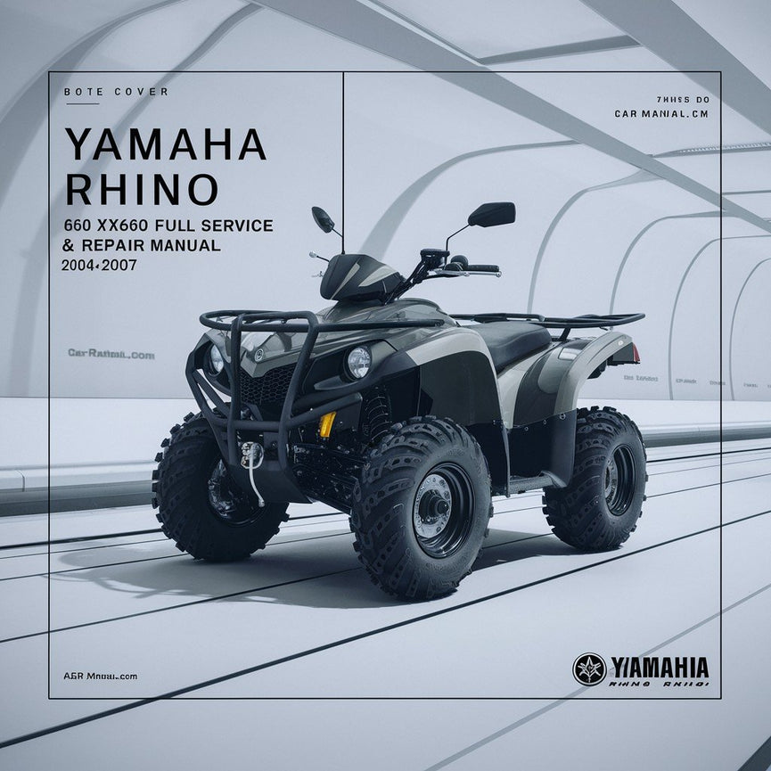 Yamaha RHINO 660 YXR660 ATV Full Service & Repair Manual 2004-2007