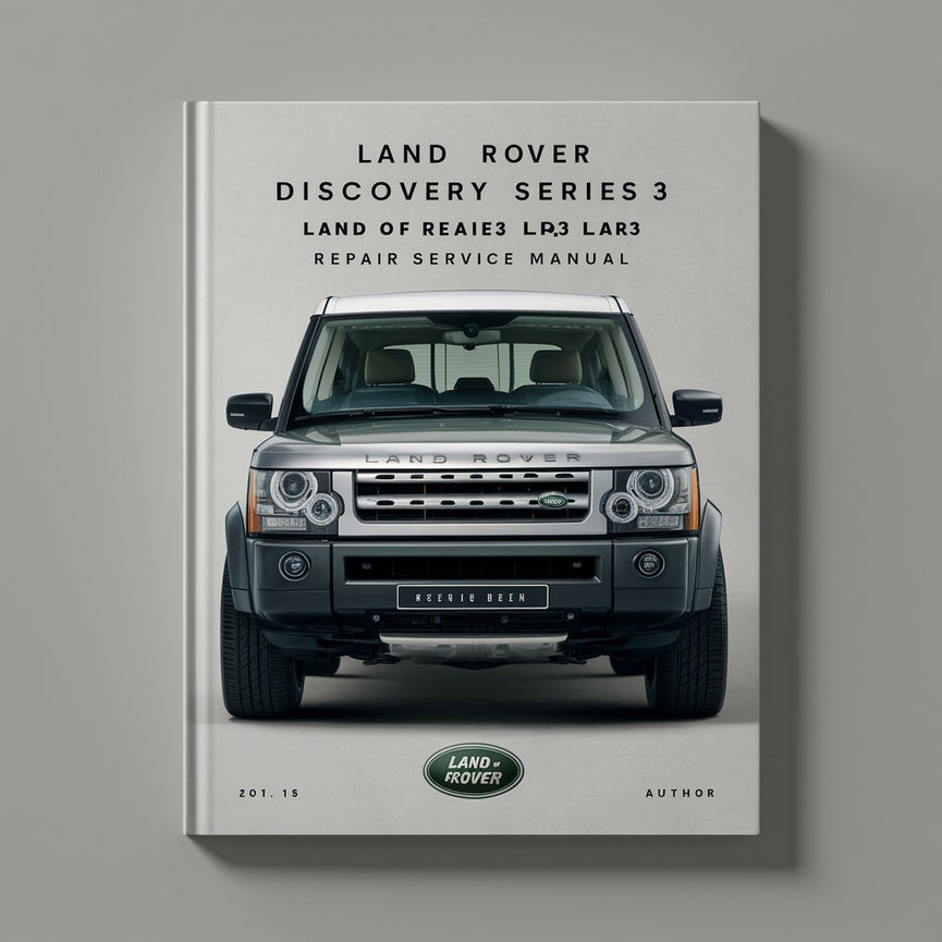 Manual de servicio de reparación de LAn ROVER DISCOVERY Serie 3 LR3 Descargar PDF