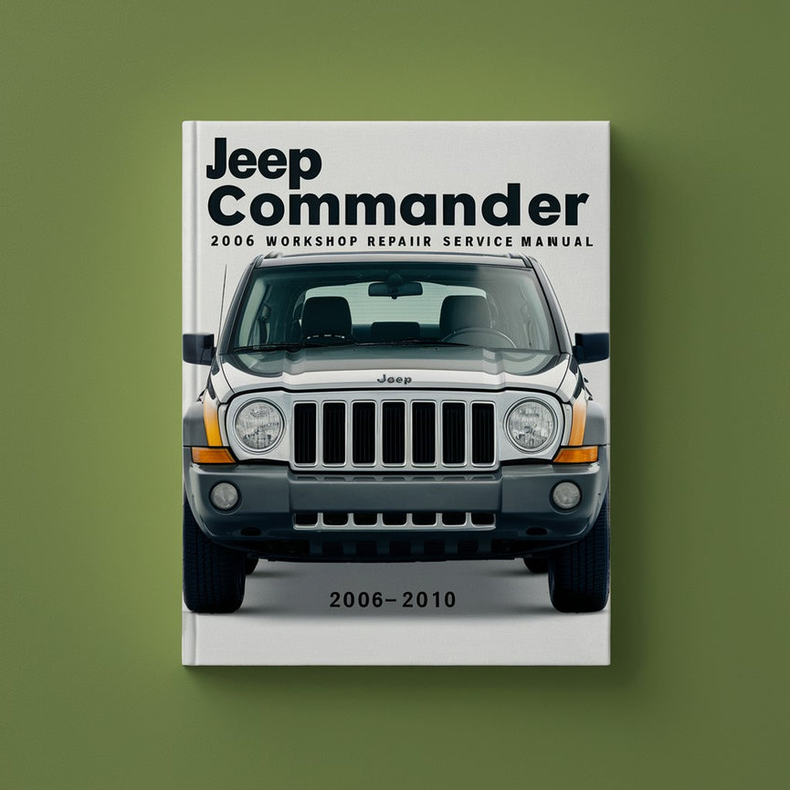 Jeep Commander 2006-2010 Manual de servicio de reparación de taller Descargar PDF