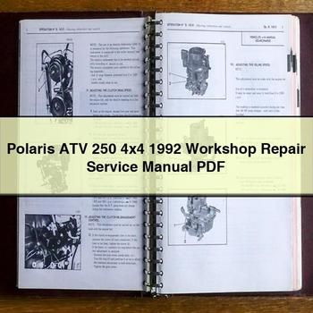 Polaris ATV 250 4x4 1992 Workshop Repair Service Manual